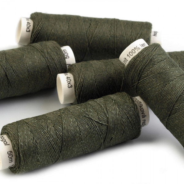 Lenfonal, 50 m - bronzzöld