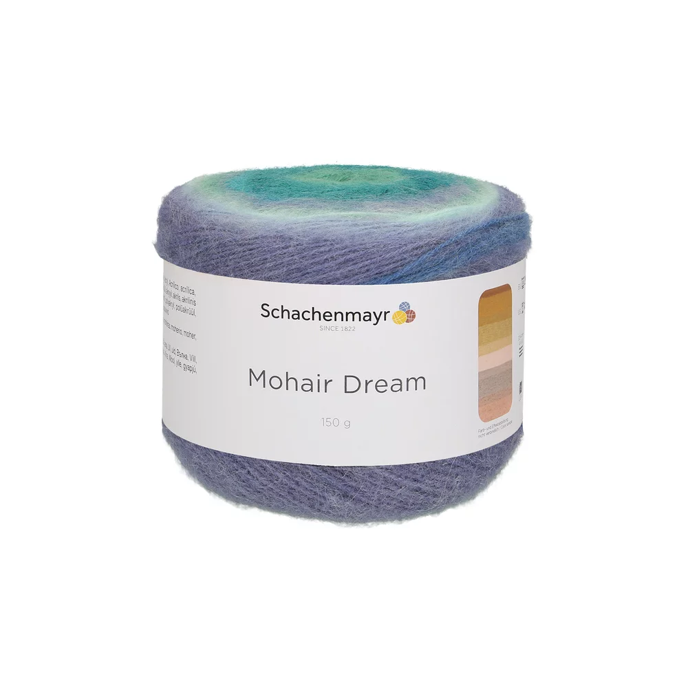 Moher textilfonal, Moher Dream Schachenmayr-00084-Peacock