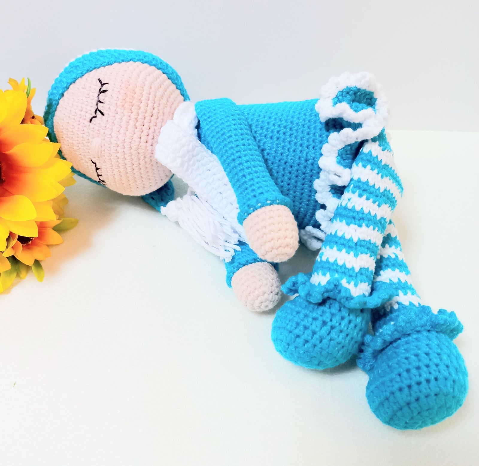 Horgolt figura - baba