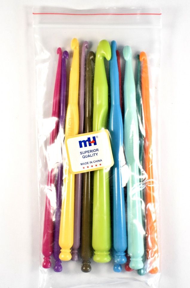 Crosete plastic - 12 bucati / set