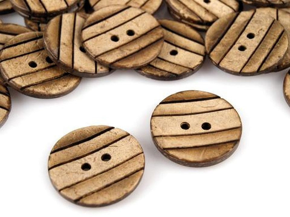 Kókuszgombok, csíkos minta, 36-os méret