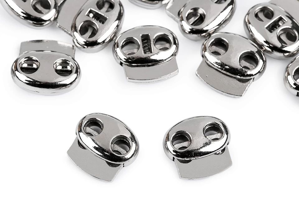 Zsinórrögzítők 18x20 mm-nikkel 