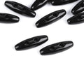 Nasture plastic maslina 9x31 mm-negru
