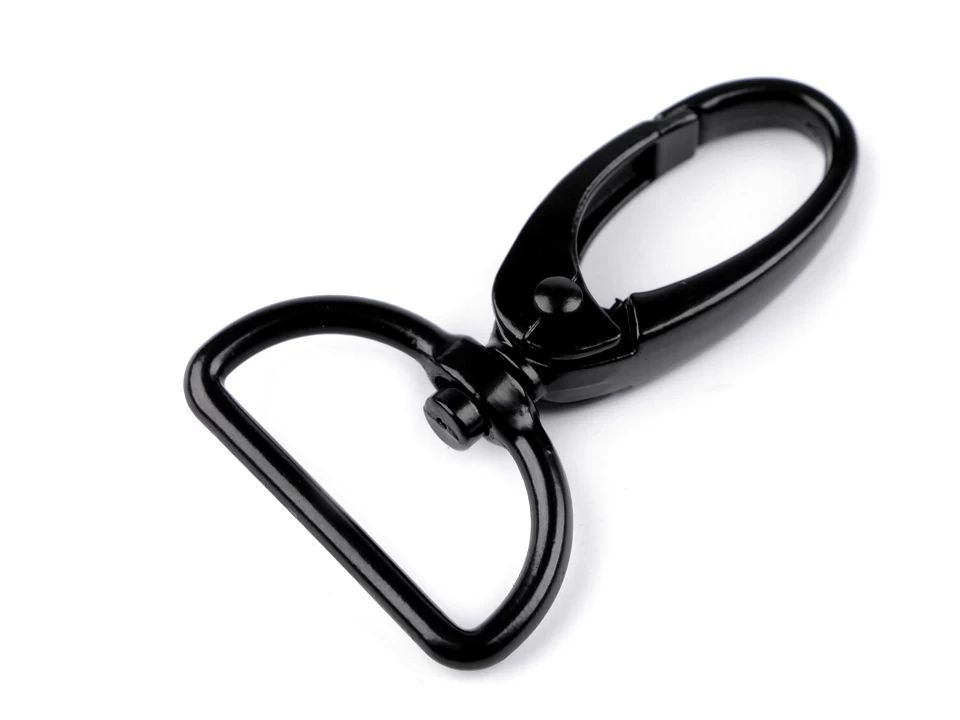 Carabină posetă, 25 mm-lac negru