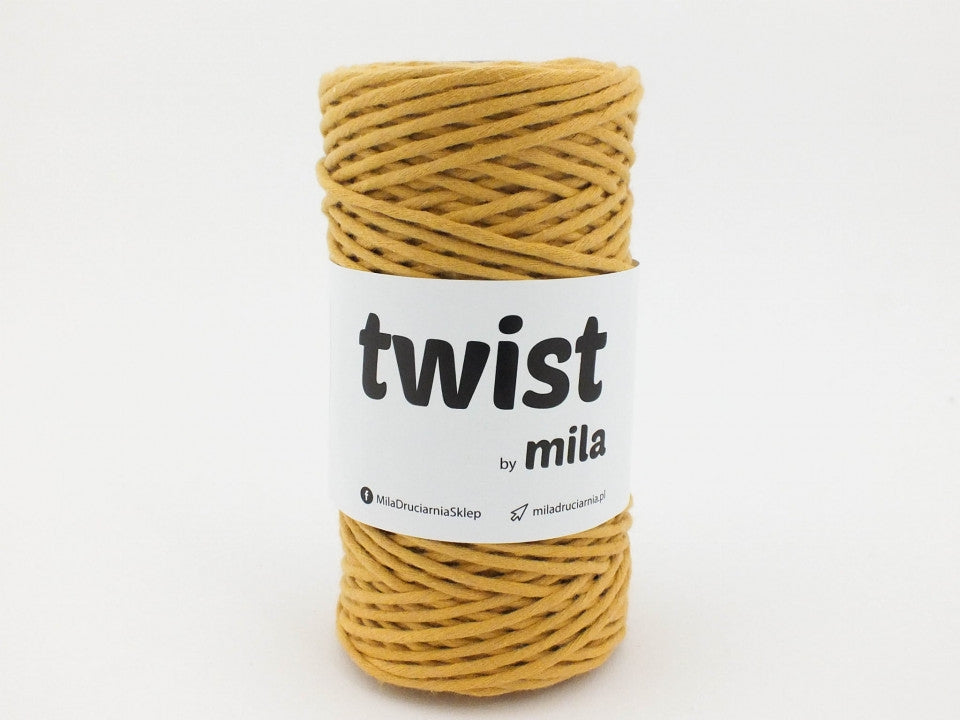 Csavart zsinór 3 mm, 07 okker