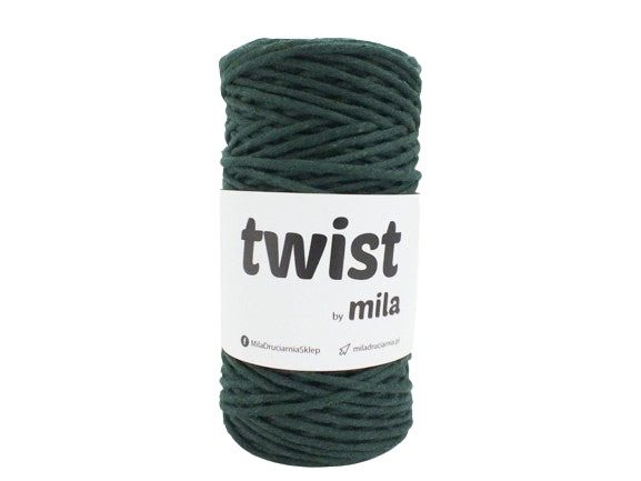 Sznur Twist 3 mm, 13 üvegzöld