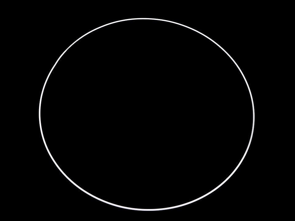 Fém kör/gyűrű álomfogóhoz, 50 cm, fehér