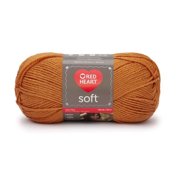 red Heart Soft, 08326, lava