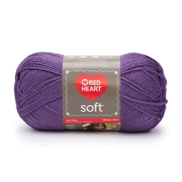 Red Heart Soft, 09528, lavender