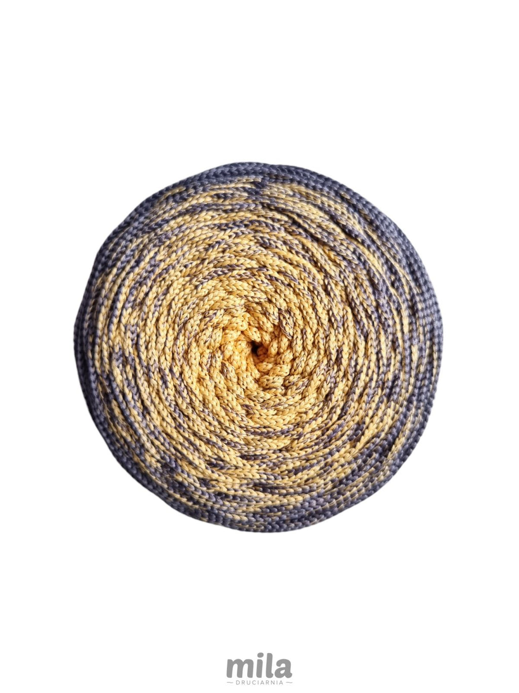 Sznur de poliester OMBRE 3 mm, 300 m. OM02 miere/gri